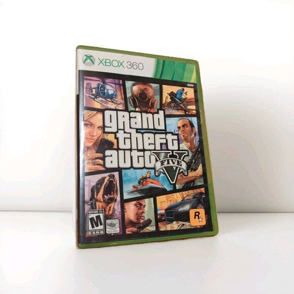 Grand Theft Auto V GTA5 Microsoft Xbox One 2013 Rockstar UNTESTED - Picture 1 of 7